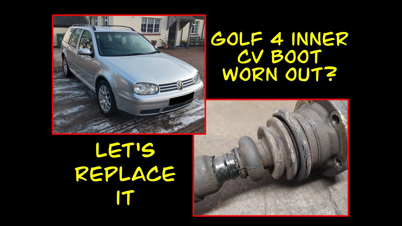 Golf 4 inner CV boot replacement.