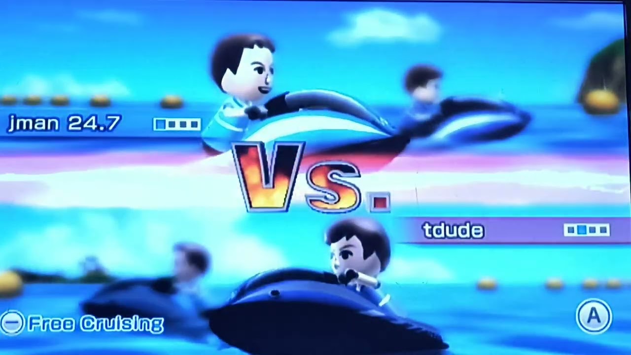 Wii sports resort power cruising part: 6 - back to the marina 