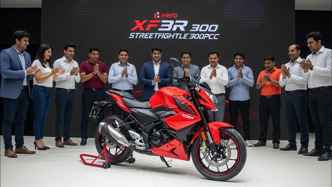 Hero XF3R 300 (2026) – Powerful 300cc Streetfighter Bike | Price, Specs, Features & Full Details