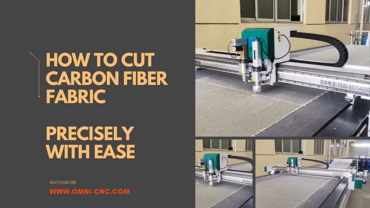 Digital Cutting Machine Cuts Carbon Fiber Fabric with Precision and Speed