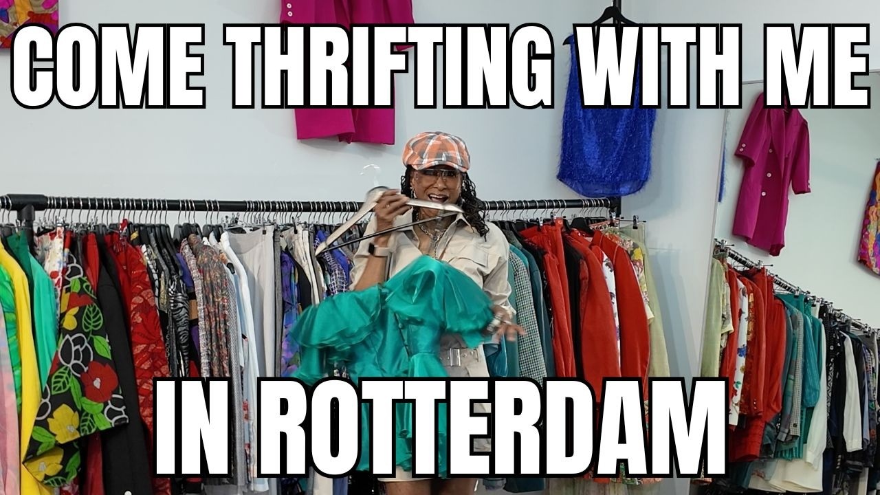 Come Thrifting With Me in Rotterdam 🇳🇱 | Vintage Shops + North Sea Jazz