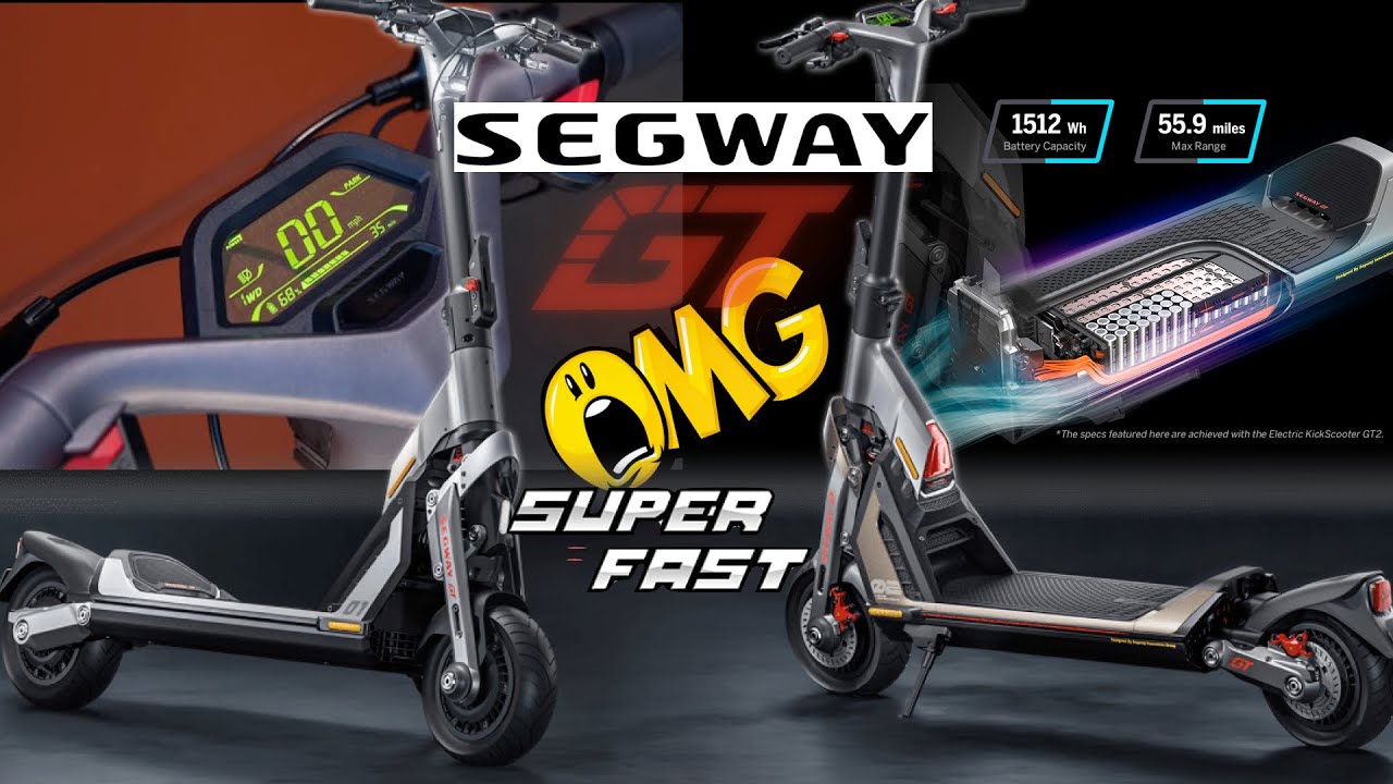 Segway Super Scooter GT2 Fast Durable And Built Quality | No Escooter Fire!