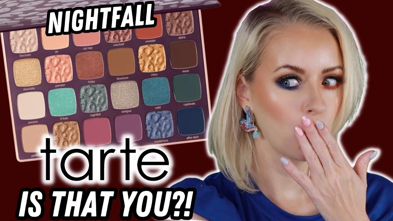 Обзор палетки теней Tarte Maneater Nightfall + руководство по созданию 3 образов