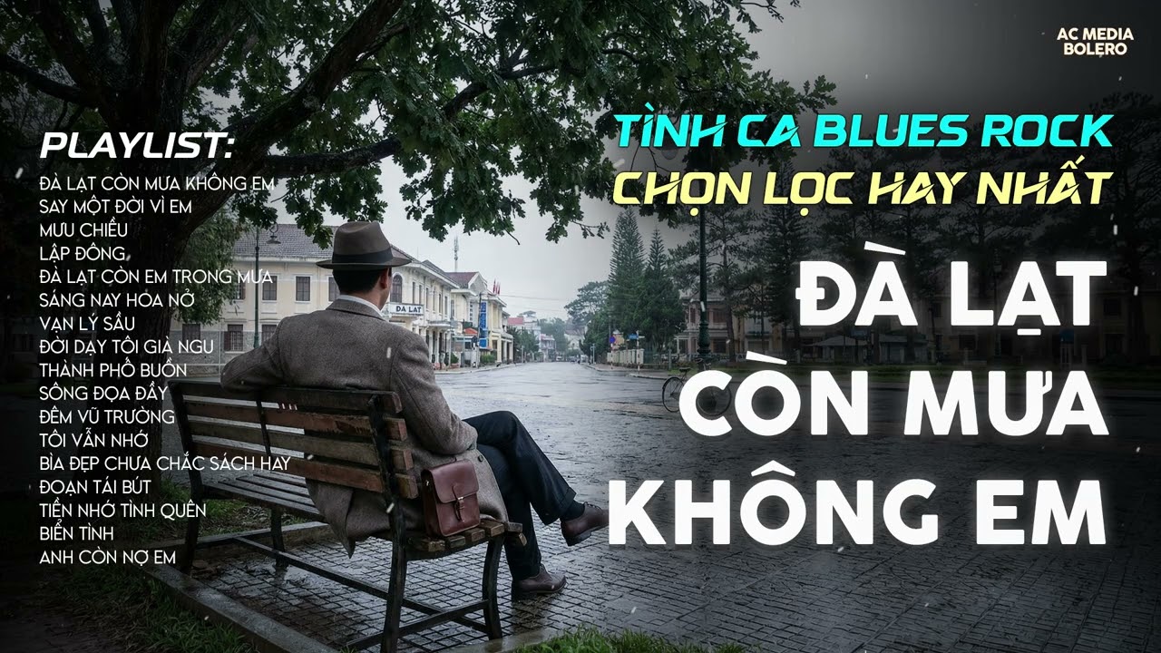 TÌNH CA BLUES ROCK BUỒN HOT TIKTOK HAY NHẤT | ĐÀ LẠT CÒN MƯA KHÔNG EM, SAY MỘT ĐỜI VÌ EM, MƯA CHIỀU