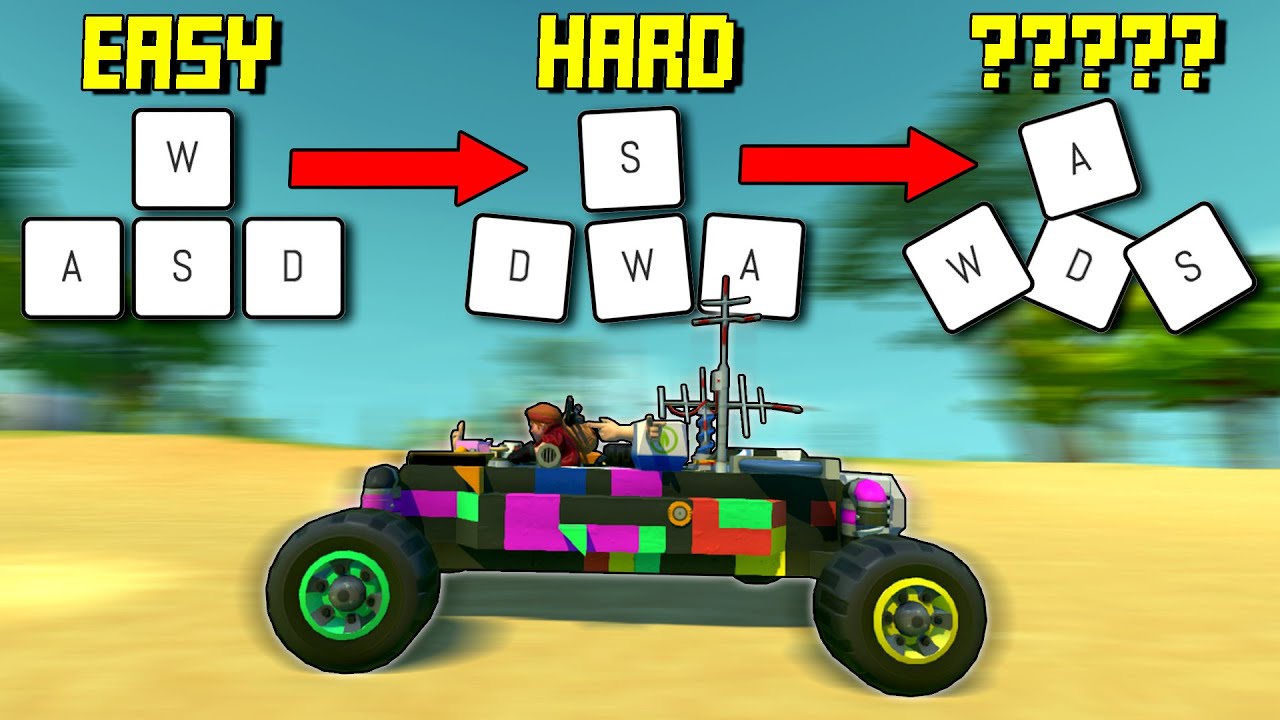 Every 10 Seconds Our Controls Get Randomized! - Scrap Mechanic Multiplayer Monday