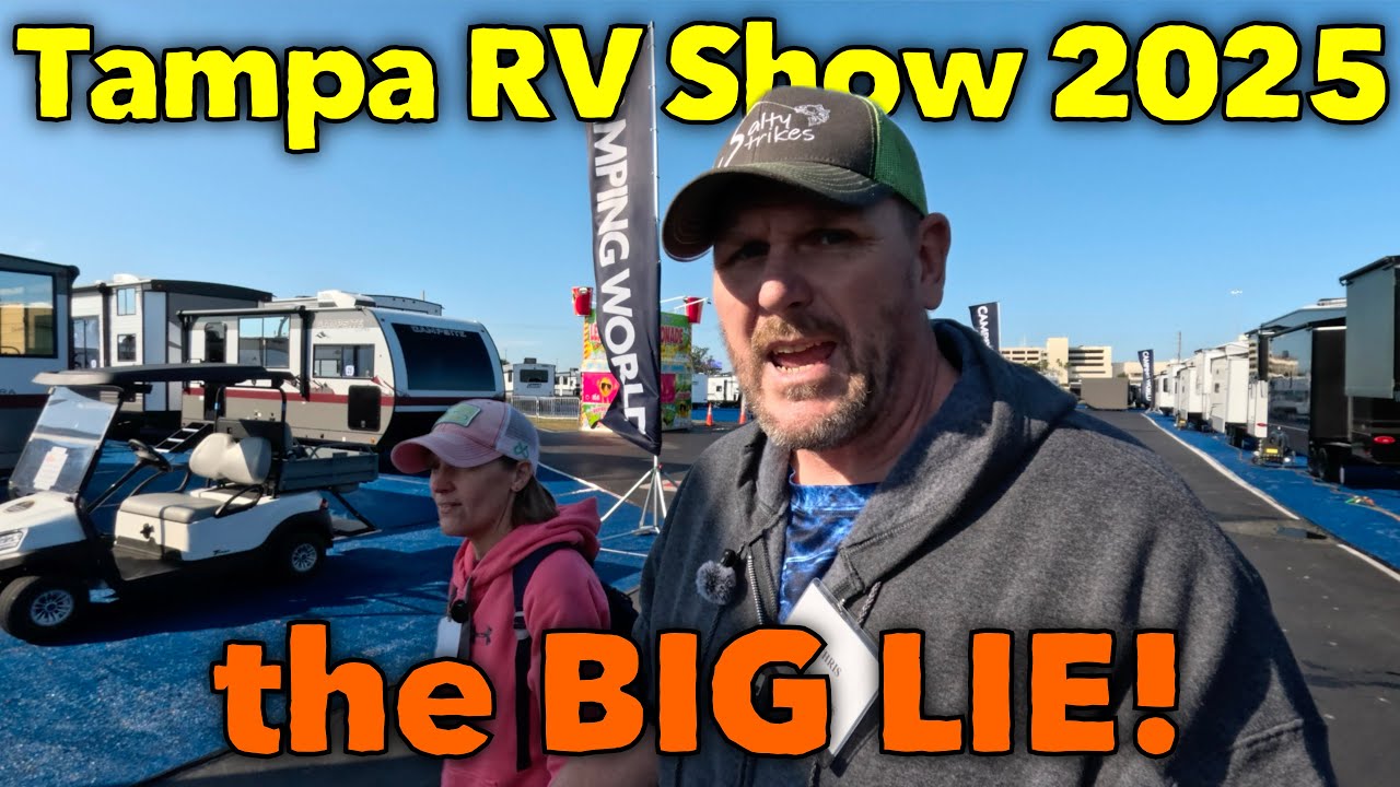 TAMPA RV SHOW 2025 #frvta #supershow #rvlife #rvlivingfulltime