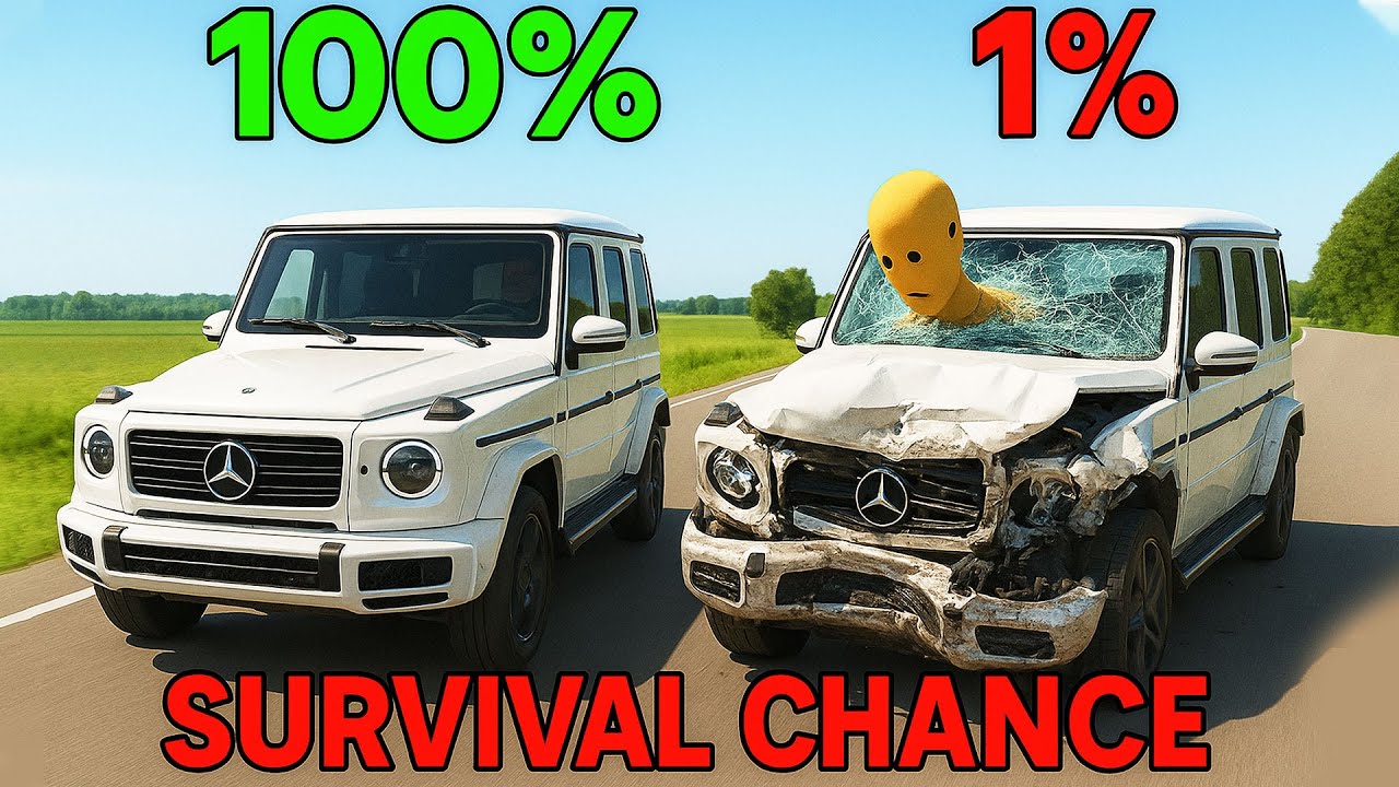 Realistic Survival Chance Crashes #4 (With Dummies) | BeamNG.drive #beamngdrive