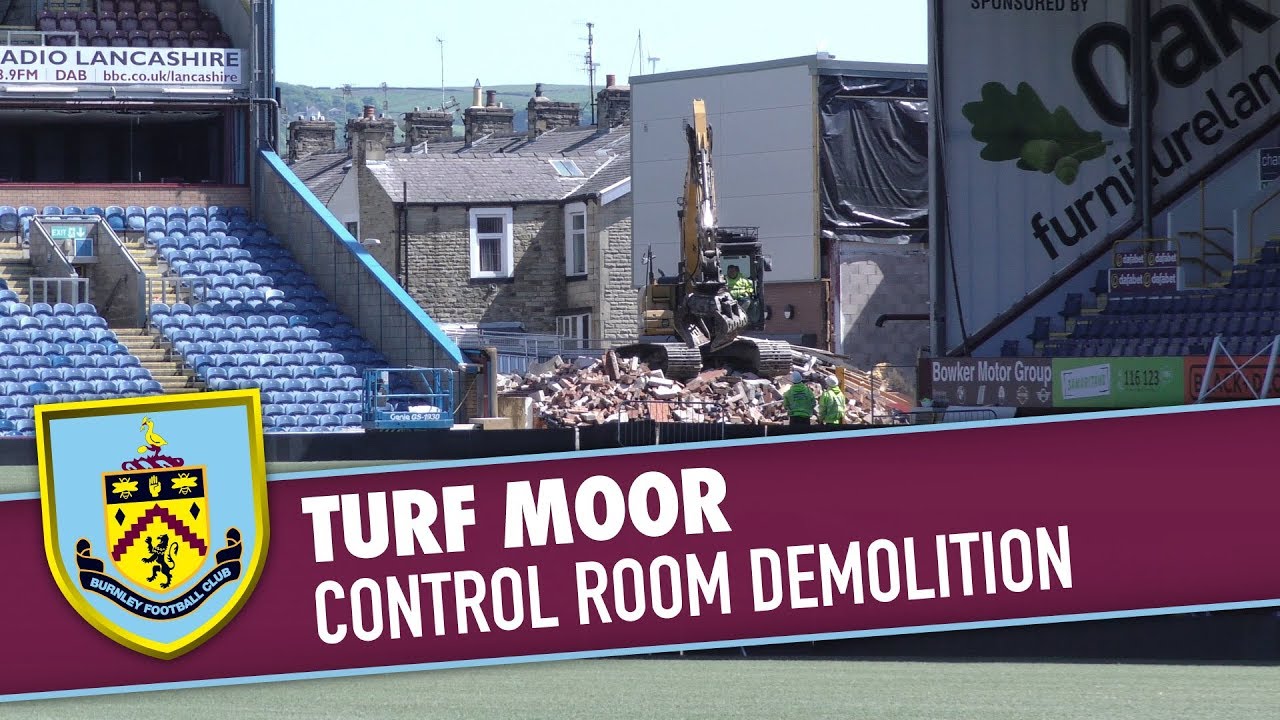 TURF MOOR | Control Room Demolition