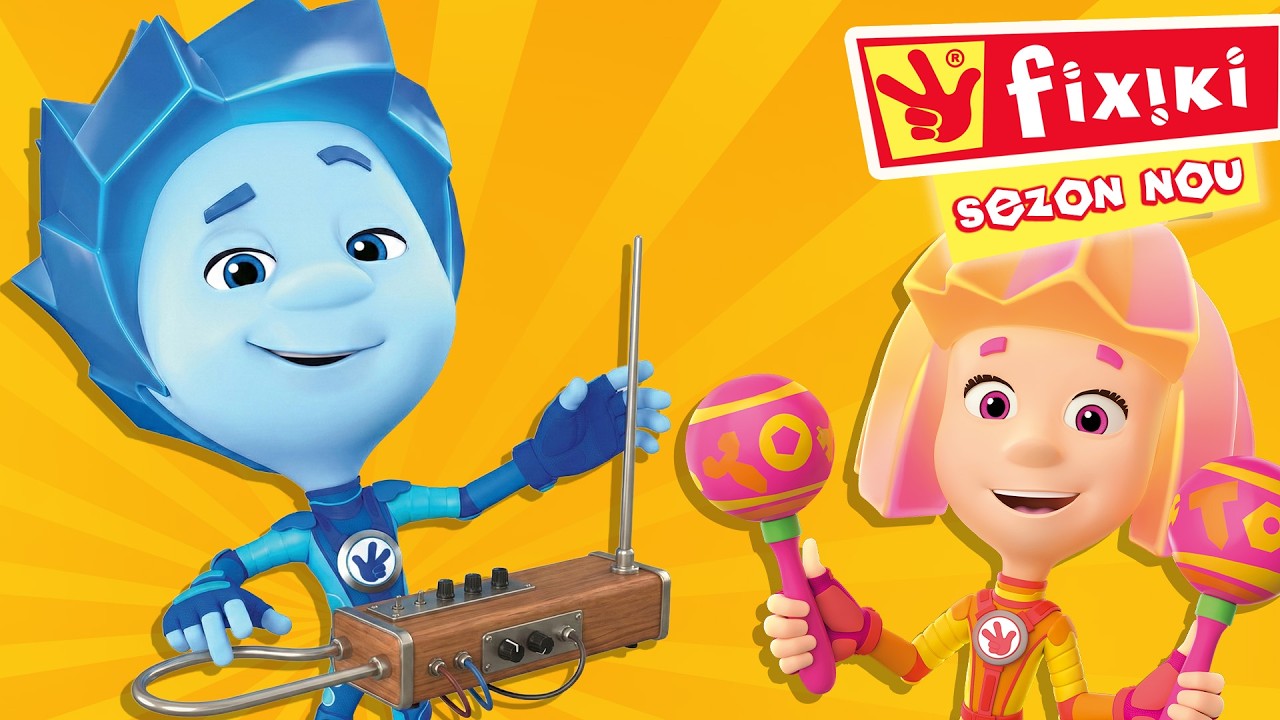 Thereminul | Când doi planuri se ciocnesc ⛽🏢 Desene Animate Fixiki