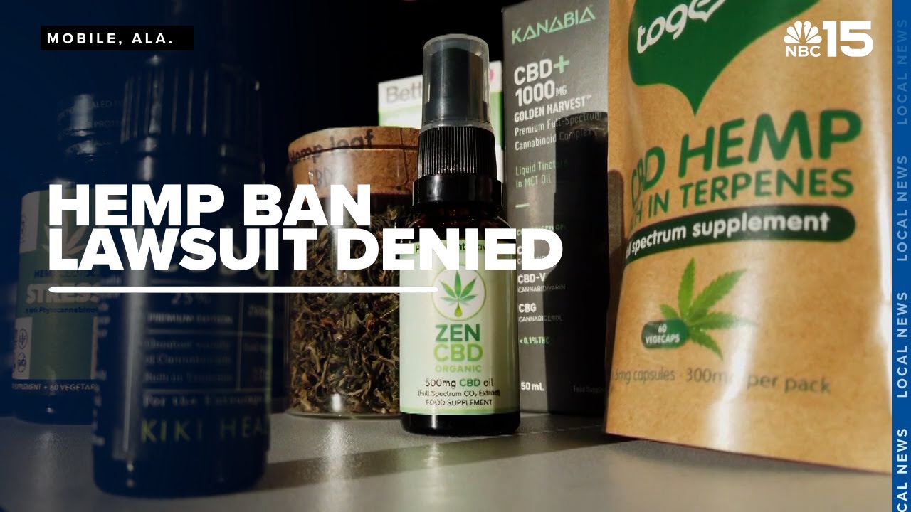 Lawsuit fails to block July 1 Alabama hemp law implementation - WPMI NBC 15