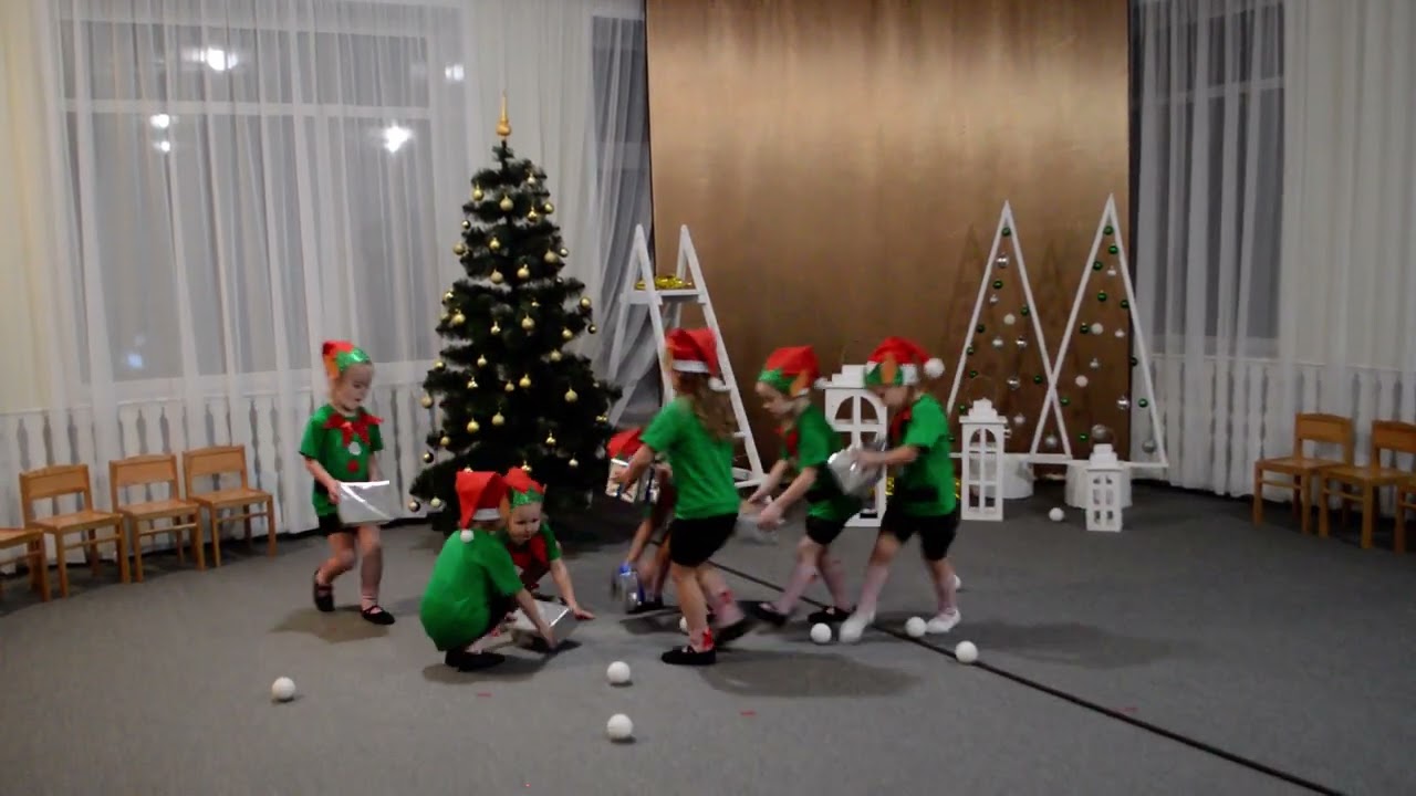 Танець новорічних ельфів 2021 Дзідзьо Новорічна