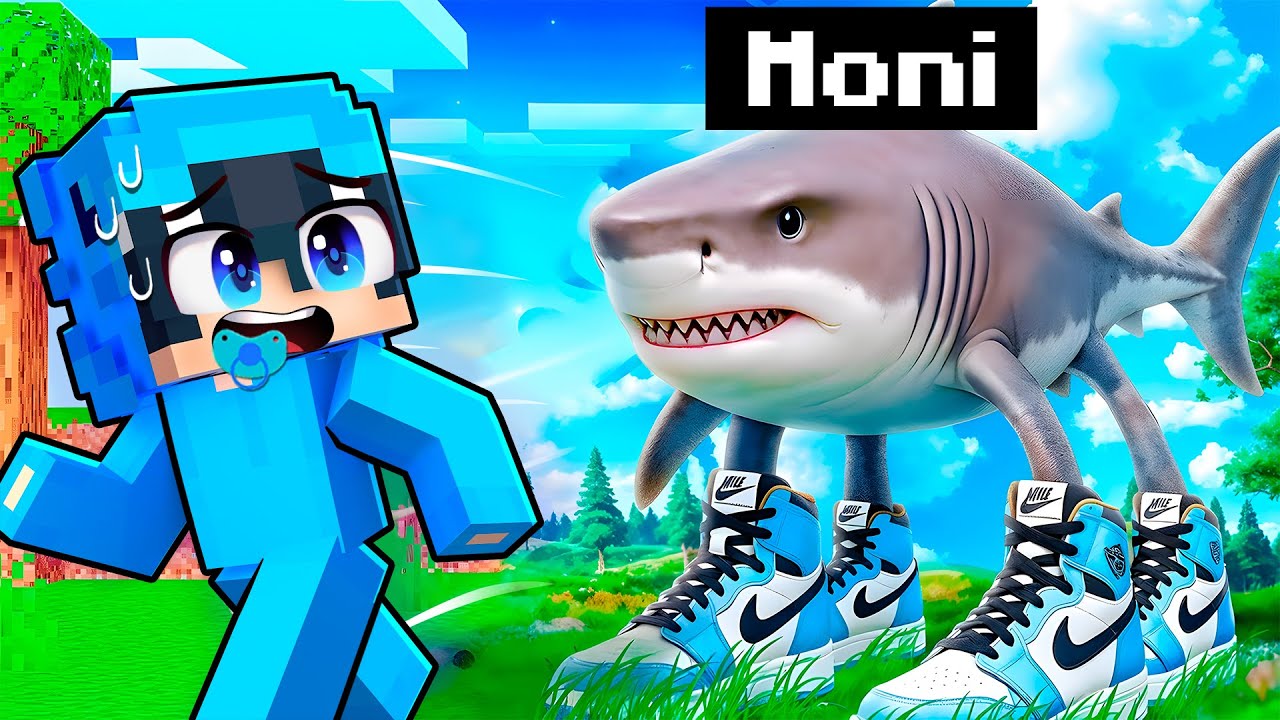 Minecraft'ta Bebek Moni'yi TRALALERO TRALALA ile TROLLEDİM!