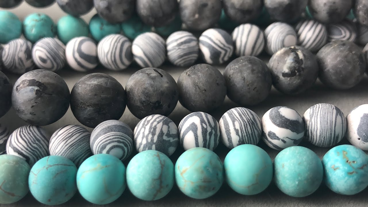 Multi Strand Gemstone Necklace Tutorial Featuring Love Beads Store!! 🤩🤩