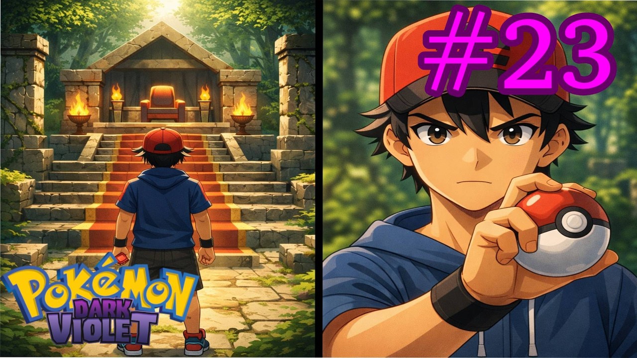 un combate tragico pokemon dark violet hardlocke #23