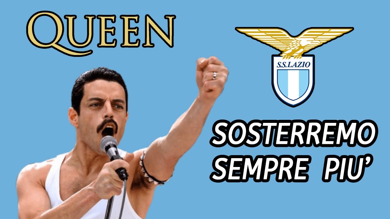 WE WILL ROCK YOU | Sosterremo sempre più... i colori bianco-blu | Cori Curva Nord SS LAZIO vs QUEEN