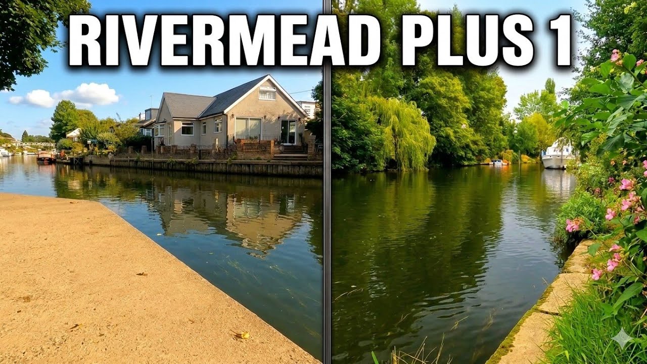 Free River Thames Barbel Carp Roach Bream & Perch Fishing Close To Your Car Rivermead +1