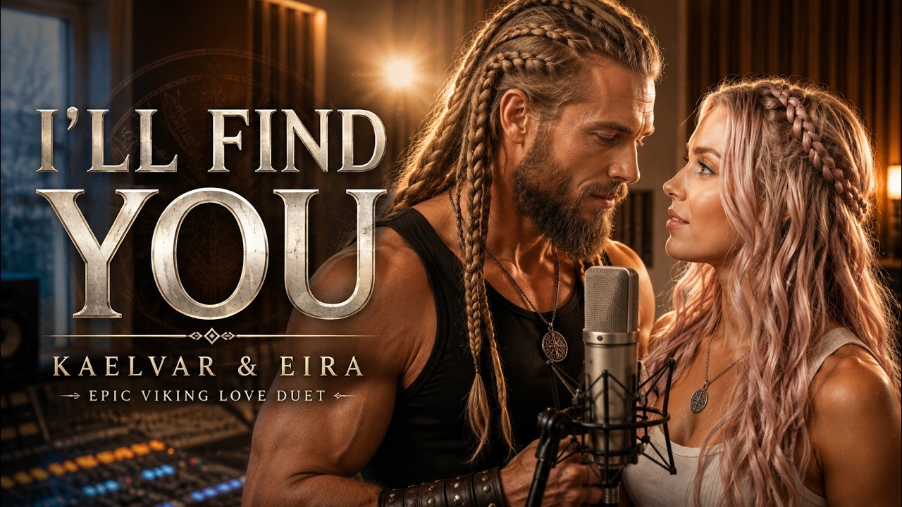 I'LL FIND YOU | No Matter Where You Are | Kaelvar ft. Eira | Epic Viking Duet | Nordic Love Anthem
