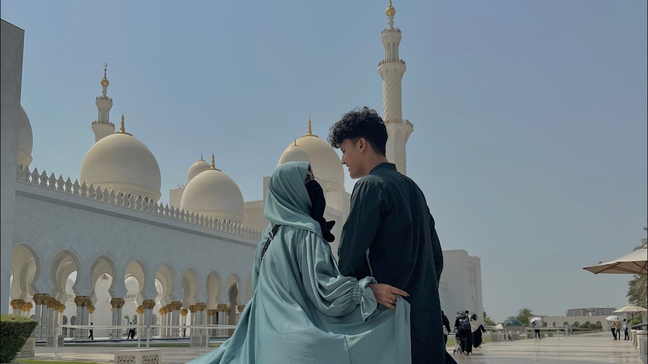 Sheikh Zayed Grand mosque with my Tuntuna ❤️ || Aayuzeh is on #1 dherai dherai dhanewad Mero janta ✨