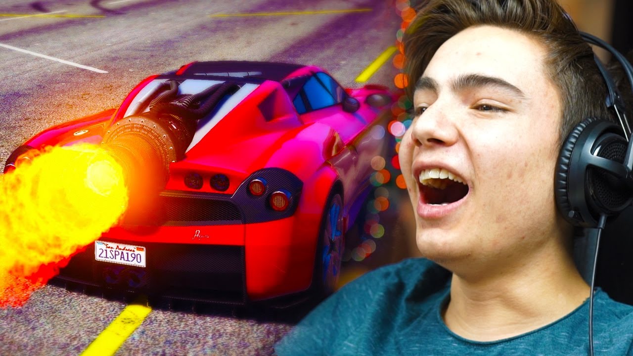 GTA 5 Online - ROKET ARABALARLA YARIŞ !