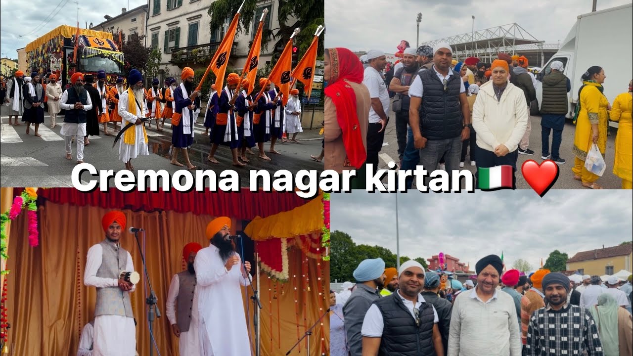 NAGARKIRTAN CREMONA 2025🙏🏻❤️🇮🇹#nagarkirtan#italy #europa