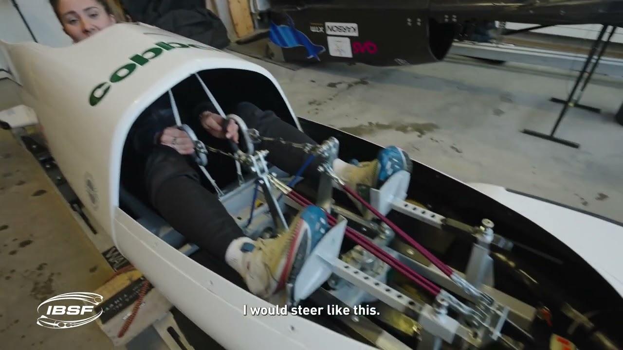 Sport Explainer IBSF .. steering... #ibsfsliding #milanocortina2026 #automobile #wintergames #sports