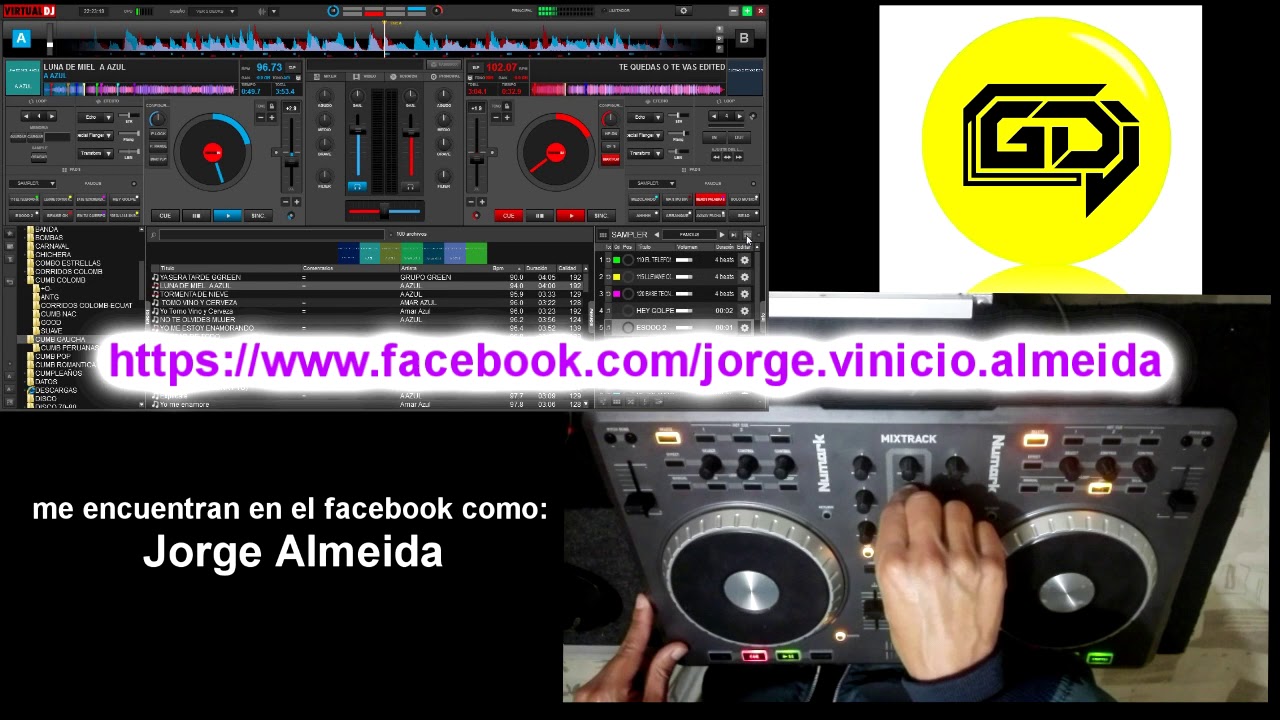 Numark Mixtrack y Mixtrack PRO - mapper Virtual Dj 2021- 2020 y Virtual Dj 8.3