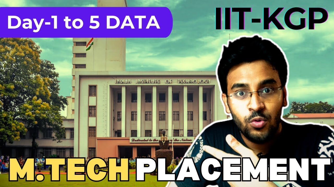 🎓 Day 1-5 M.Tech Placements IIT Kharagpur 🔍 Complete Data by Dept 📊 IITKGP Placements 2024