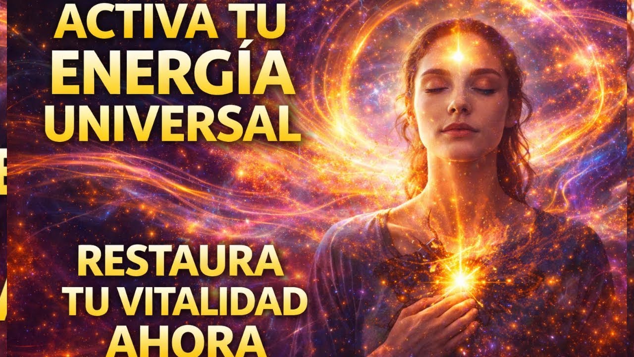 Cómo Restaurar Tu Vitalidad Inmediatamente y Alinear Tu Energía Universal