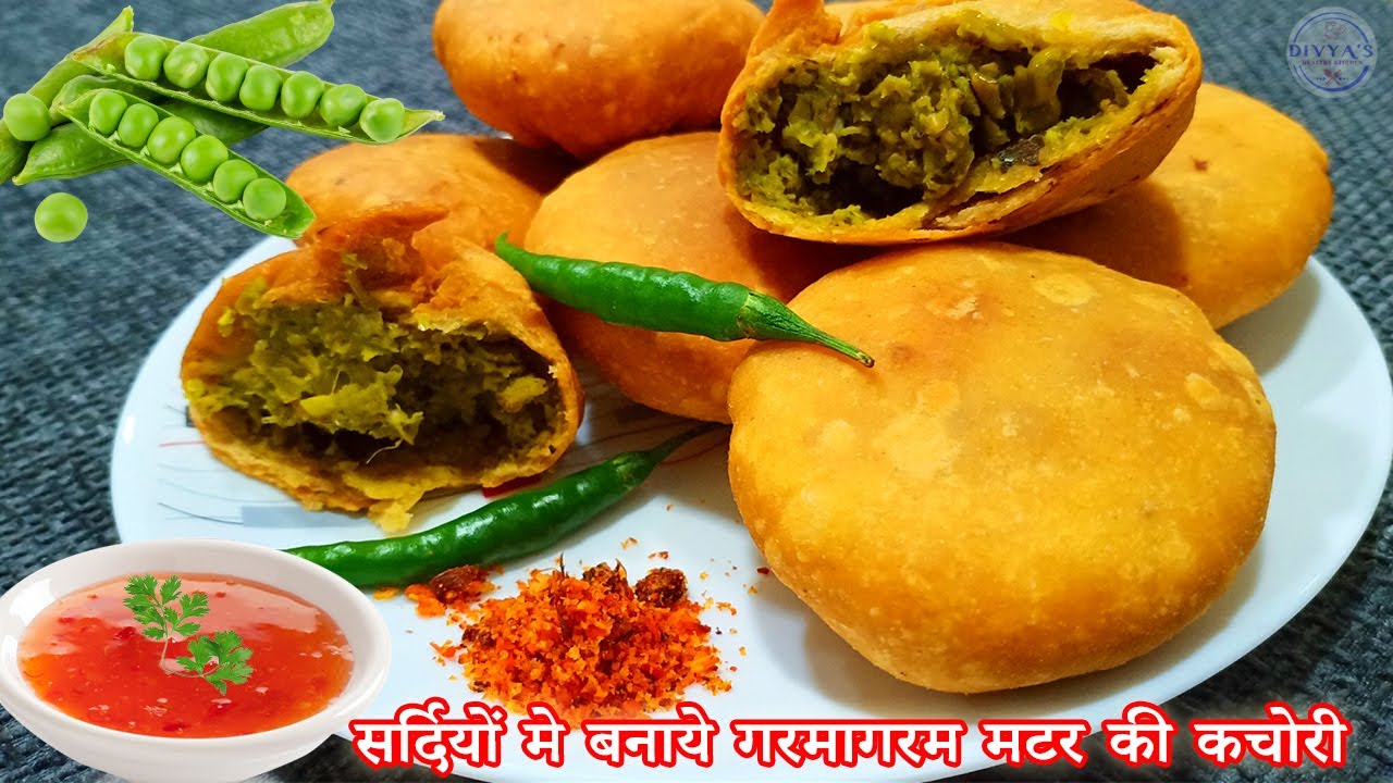 Matar kachori recipe | kachori | khasta kachori | raj kachori | matar kachori | dal kachori