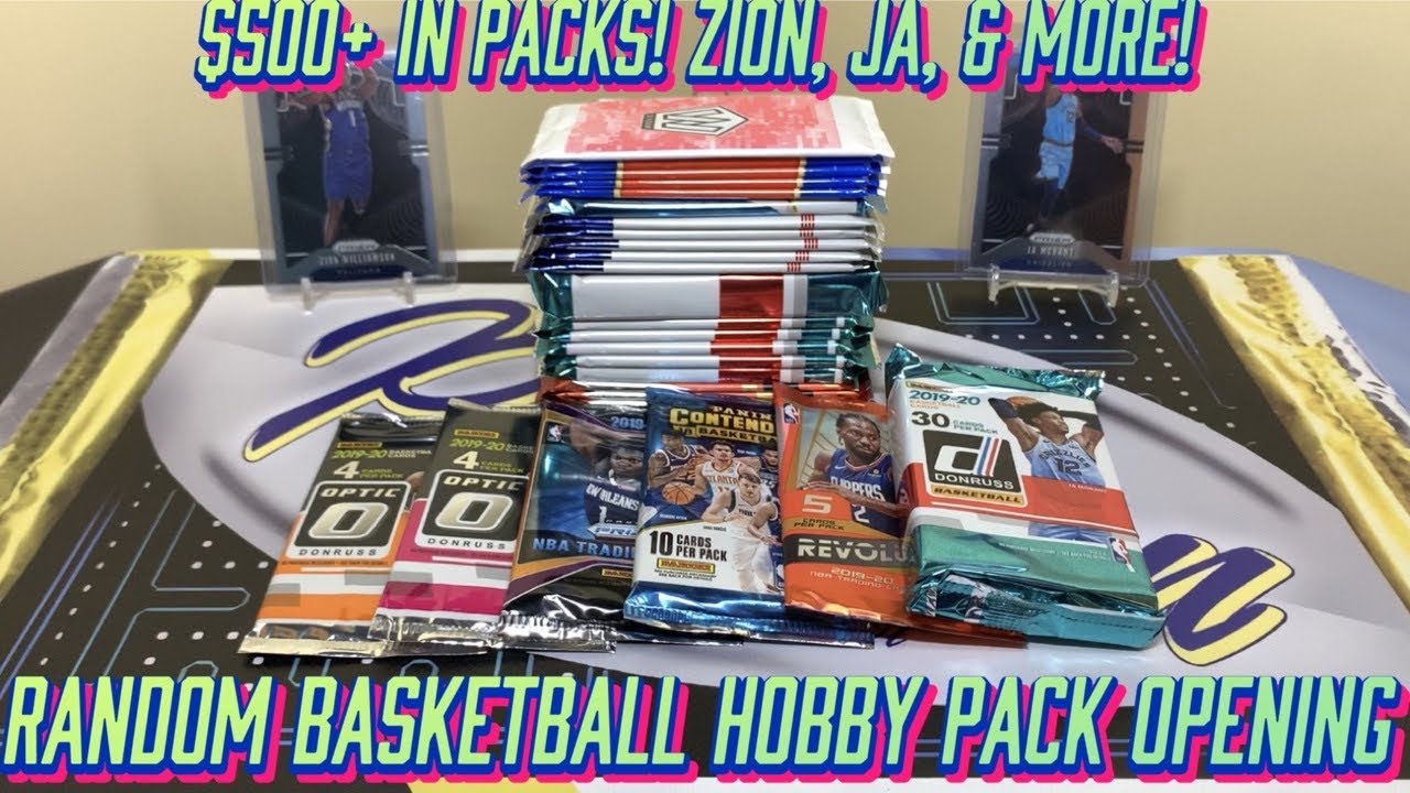 *$500+ IN PACKS! ZION, JA, KAWHI & ROOKIE SP’s!* RANDOM NBA BASKETBALL HOBBY PACK OPENING! EPISODE 9