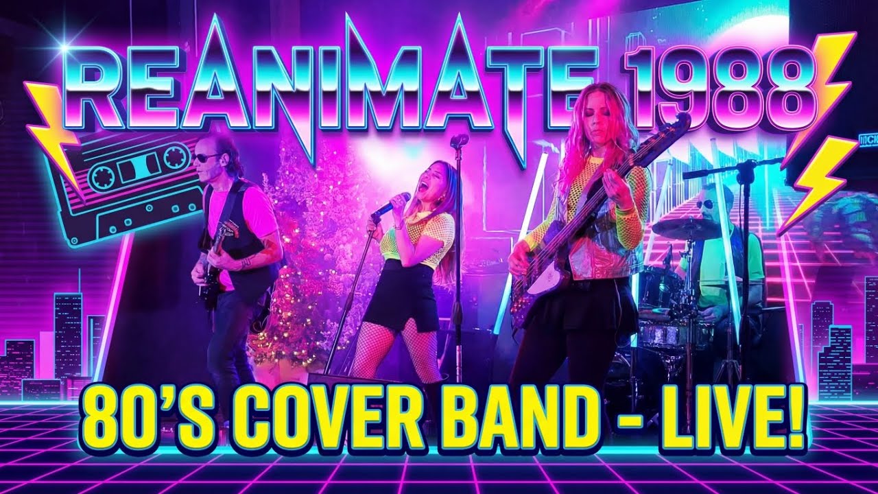 Reanimate 1988- 80's Cover Band at Marty B's in Bartonville, Texas 12/27/25