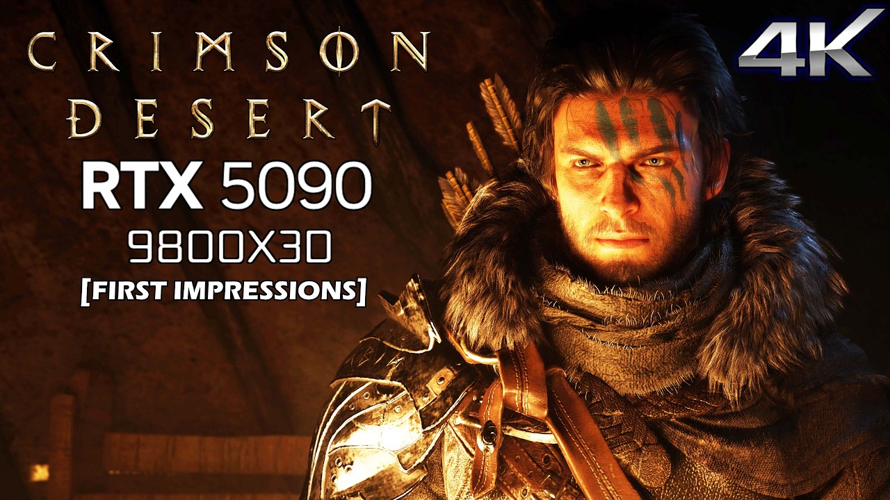 Crimson Desert First Impressions - Max Settings RTX 5090/9800X3D (4K 60fps)