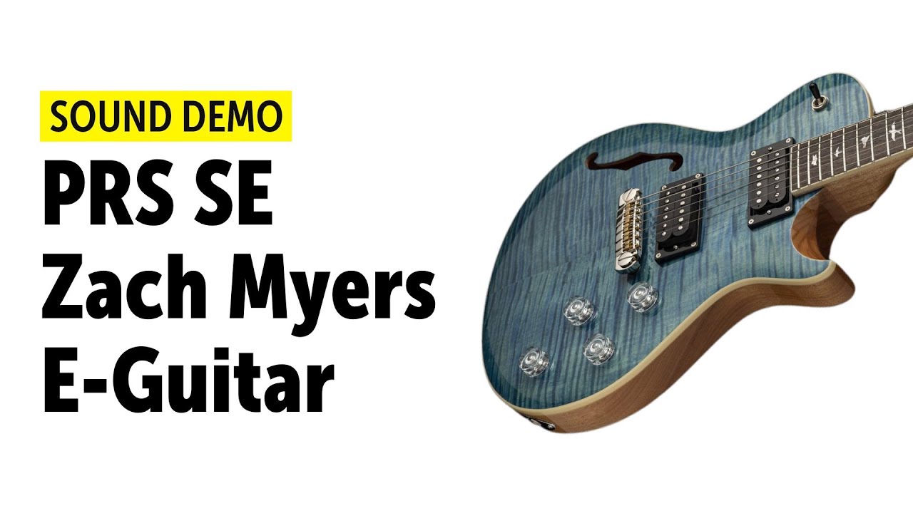 PRS SE Zach Myers - Sound Demo (no talking)