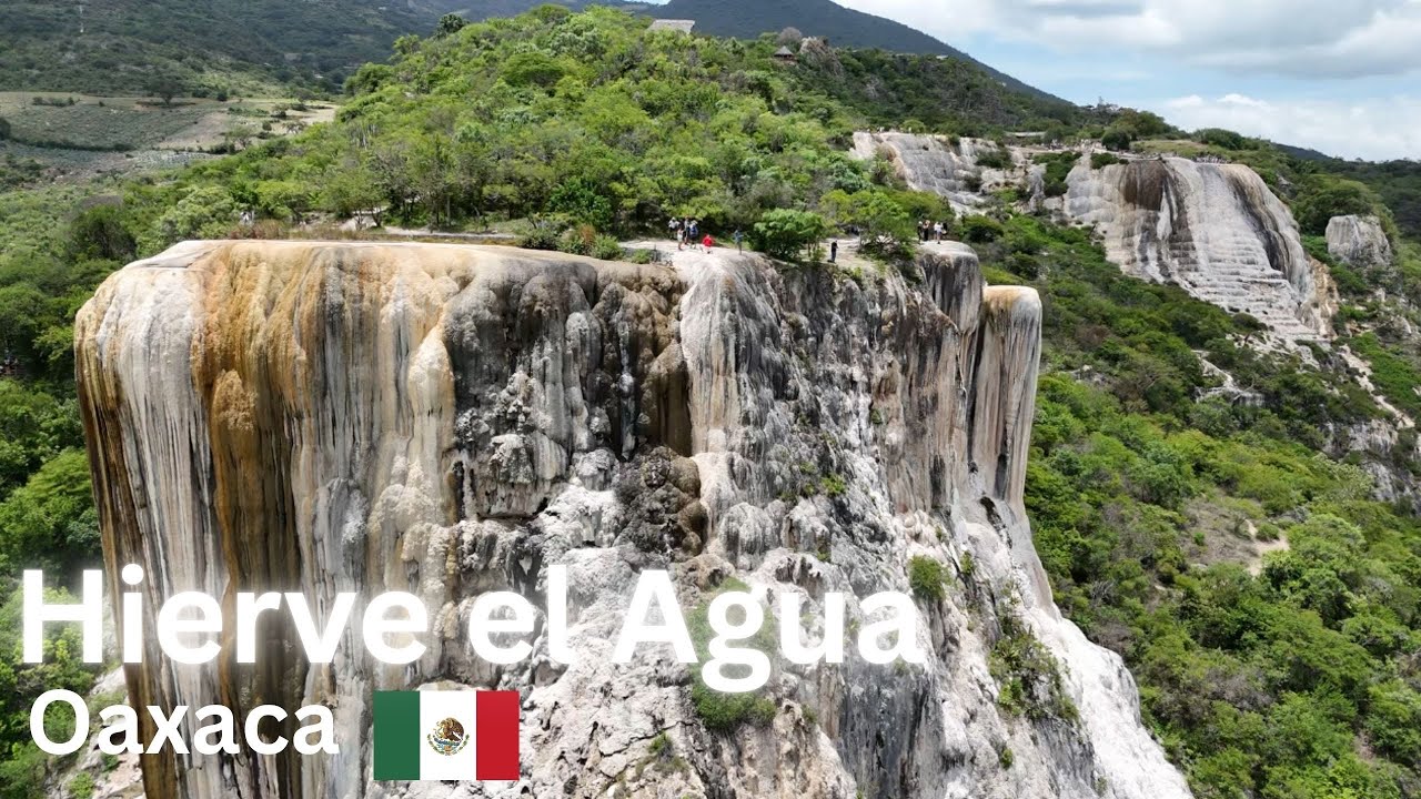 Hierve el Agua, en la region Zapoteca, Oaxaca   4K  🫶🏽🇲🇽