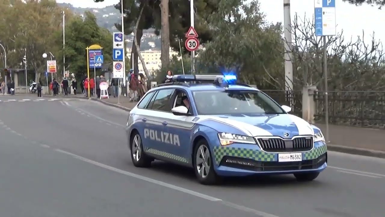 [MILANO-SANREMO 2022] Scorta Polizia Stradale e Sanitaria in emergenza!