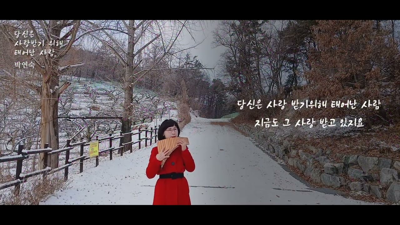 당신은 사랑 받기위해 태어난 사람 - 박연숙 (Panflute)팬플룻 