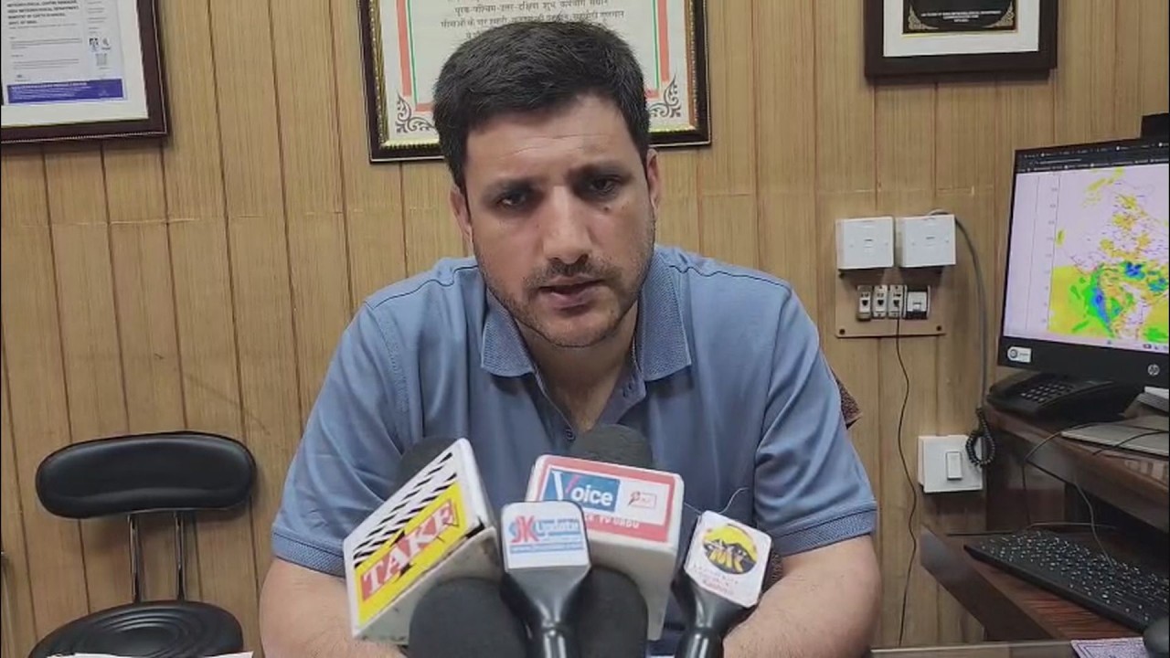 Rain and Cloudy weather to continue for Next 3 to 4 Days in J&K  MeT Director
