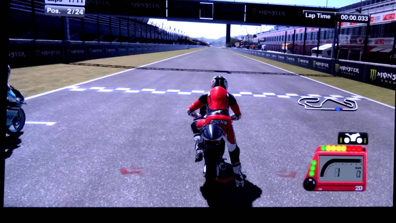 MotoGP15 PS3 gameplay