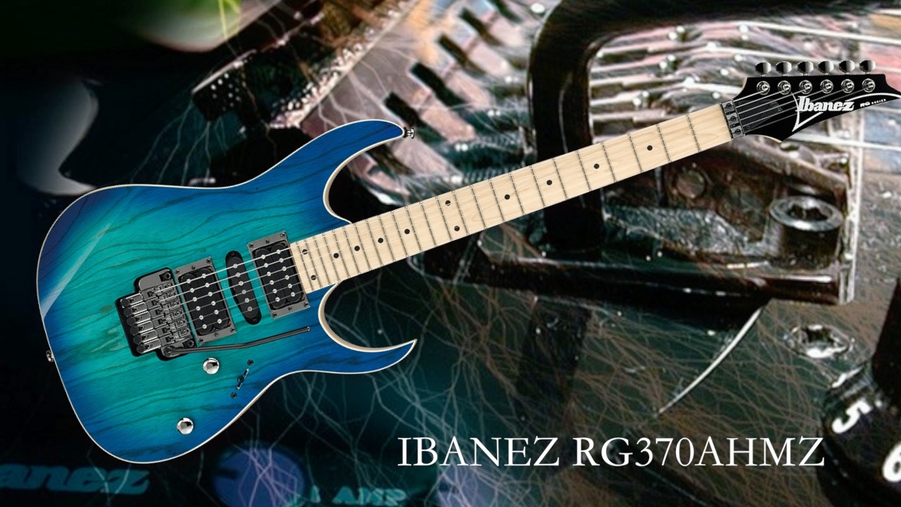 IBANEZ RG370AHMZ Sound Test  [ROCK FACTORY]