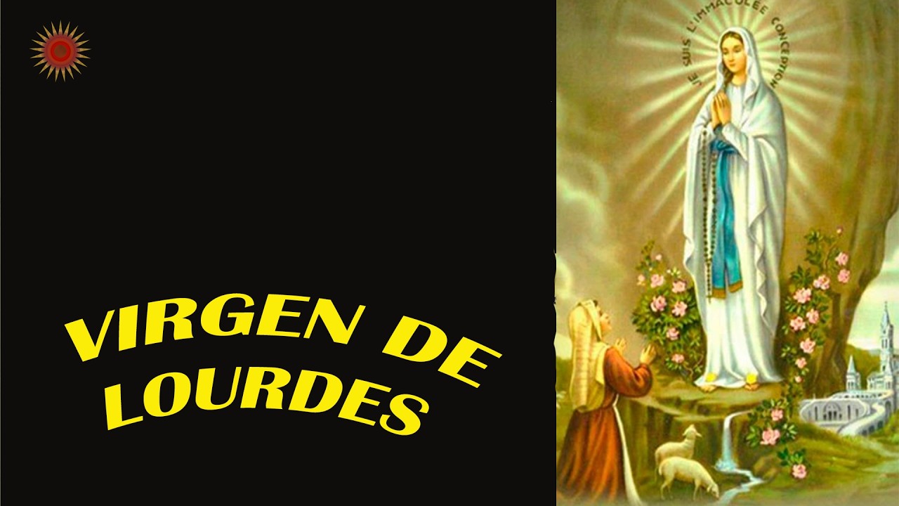 Biografía completa y lujo detallado de la Inmaculada Concepción, Virgen de Lourdes.