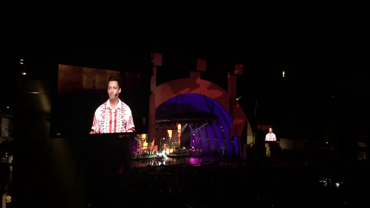 Hugh Jackman Hollywood Bowl July 19, 2019  Orlando from the audience shines!