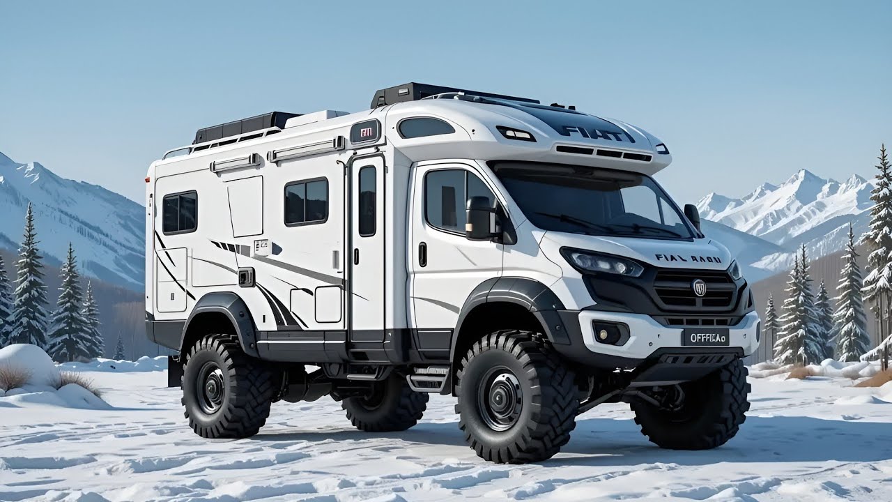 Title:2025 Fiat Motorhome Camper Truck &ndash; Compact, Smart, and Ready for Adventure!
