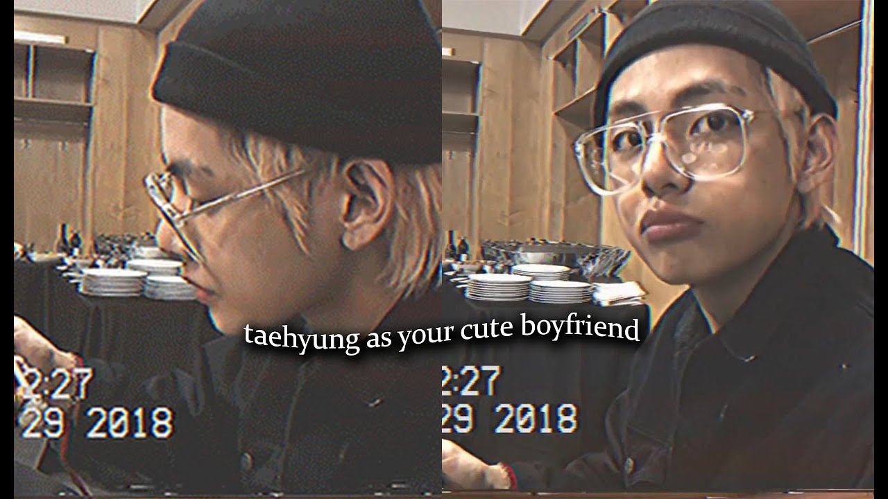 bts imagine | taehyung as your cute boyfriend; gifs ✧