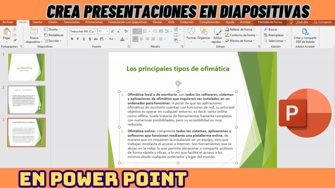 COMO CREAR PRESENTACIONES DE DIAPOSITIVAS EN POWER POINT