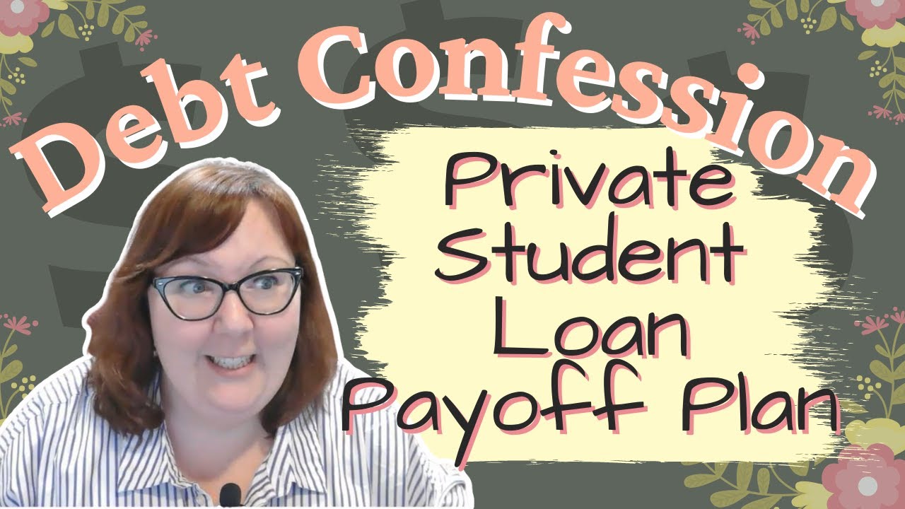 Paying off Private Student Loans DEBT CONFESSION $150K Debt Free Journey
