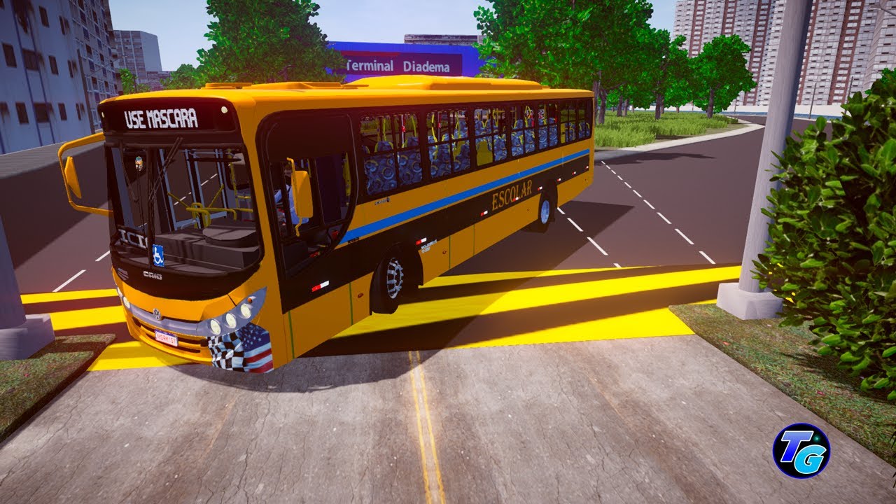 ✅Proton Bus Simulator Caio Apache Vip II Qualificado Pegamos o Corredor Para Diadema Em SP