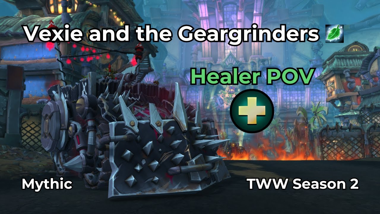 WoW Mythic Raid | Vexie and the Geargrinders | Resto Druid Healer POV