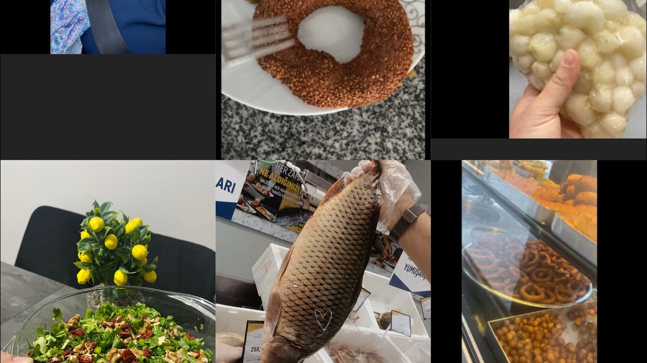 #destek 📌kışlıkları boşa yapmışım😳😅Dev markette neler vardı❓okul yolu🤦🏼&zwj;♀️yemeğe ne var🐟#destek 