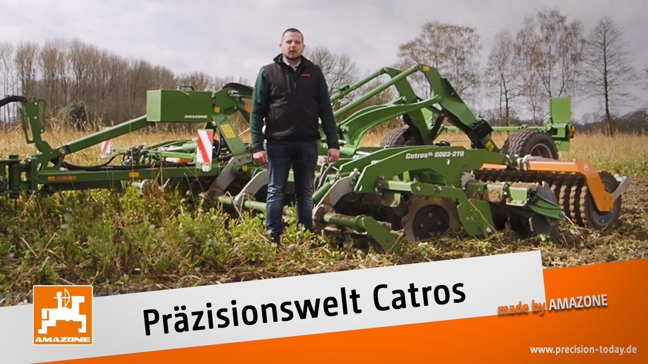 Pr&auml;zision HEUTE Walkaround: Kompaktscheibenegge Catros | AMAZONE