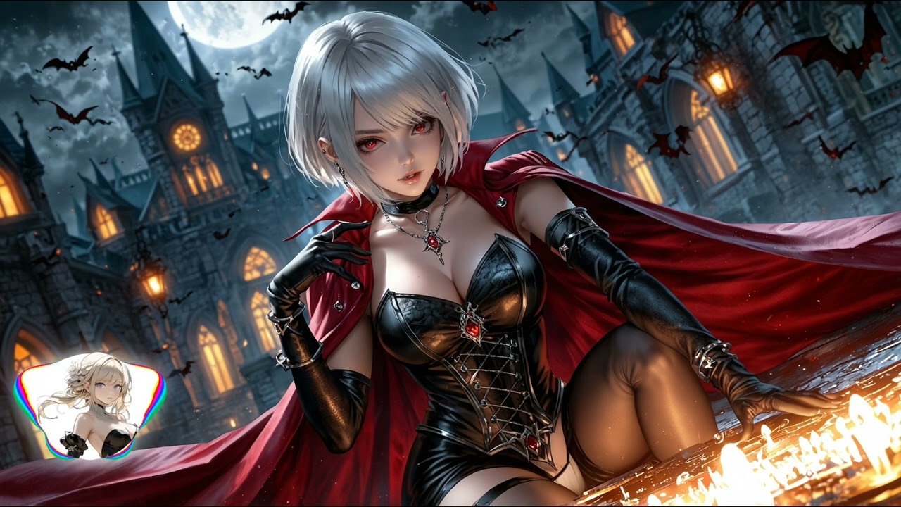 Blood Moon Serenade - Nova (LunaSpark) | K-pop Atmospheric R&B Rap Dark Vibe 2025 🌕🎤